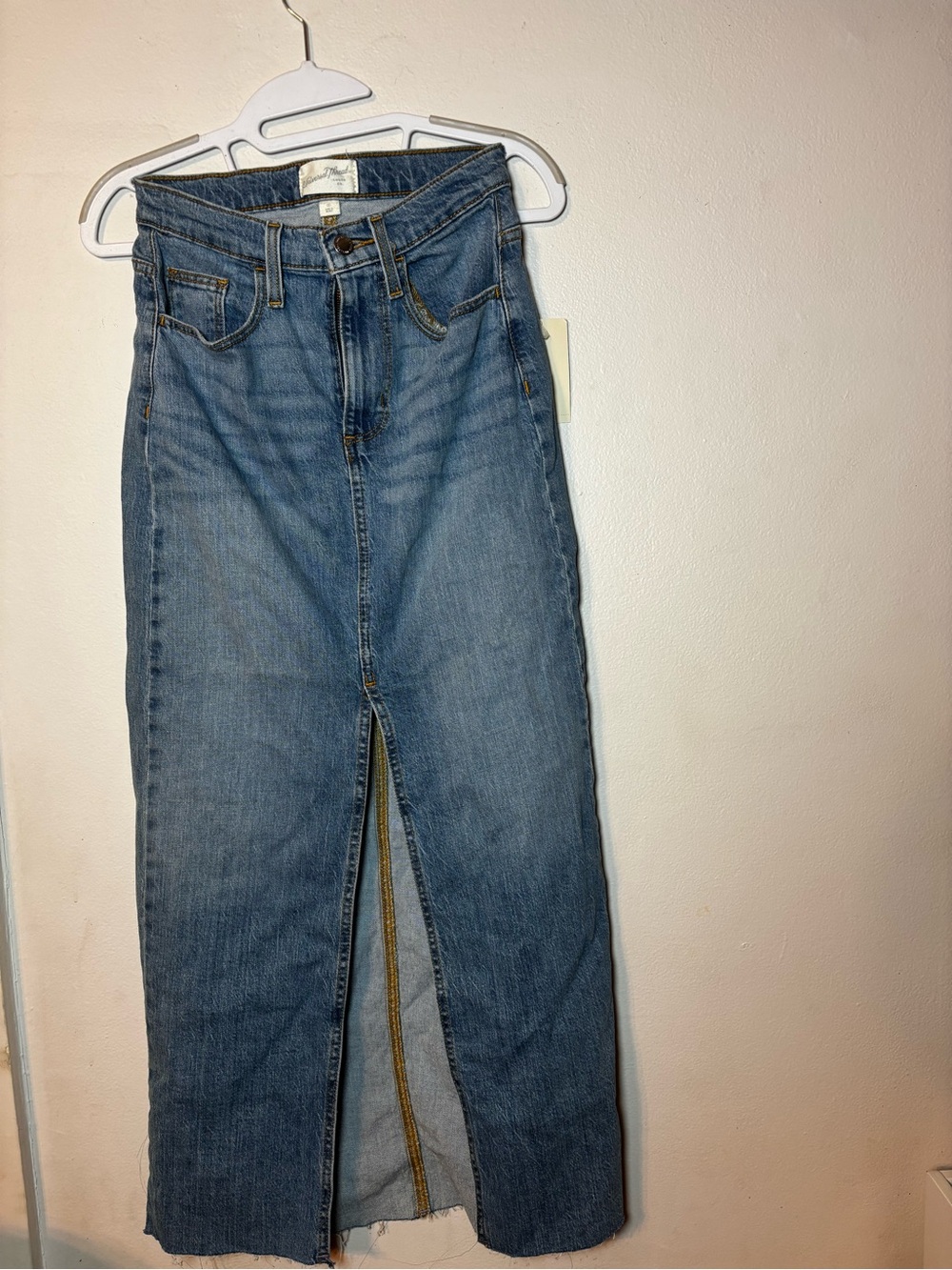 Universal Thread Light Blue High-Waist Denim Skirt